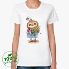 Женская футболка органик