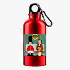 Металлическая бутылка 400 мл UV-DTF