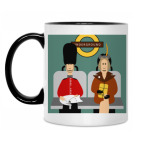 Кружка двухцветная