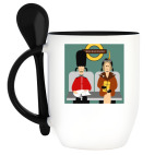 Кружка с ложкой