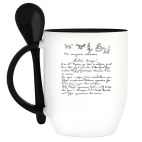 Кружка с ложкой