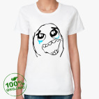 Женская футболка органик