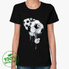 Женская футболка органик