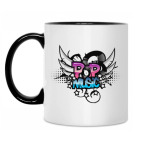 Кружка двухцветная