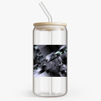 Банка с бамбуковой крышкой