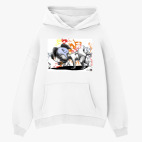 Толстовка худи оверсайз