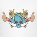 Skull /   Blue skull