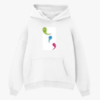 Толстовка худи оверсайз