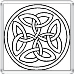 Магнит акриловый 6,5 x 6,5 см