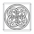 Магнит акриловый 6,5 x 6,5 см