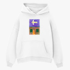 Толстовка худи оверсайз