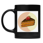 Кружка цветная UV-DTF