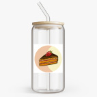 Банка с бамбуковой крышкой