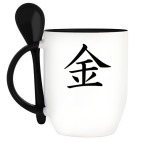 Кружка с ложкой