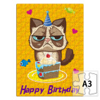 Пазл Угрюмый кот Тард - Grumpy Cat