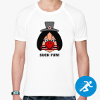 Мужская спортивная футболка