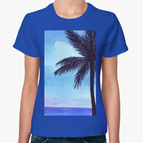Женская футболка мечты о море