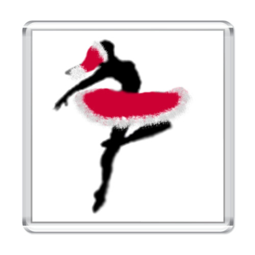 Магнит Новогодний балет