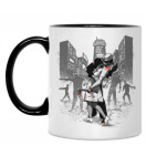 Кружка двухцветная