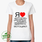 Женская футболка органик