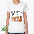 Женская футболка органик