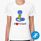 Женская спортивная футболка