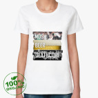 Женская футболка органик