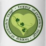 Сердечко в трилистниках