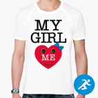 Мужская спортивная футболка