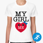 Женская спортивная футболка