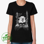 Женская футболка органик