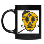 Кружка цветная UV-DTF