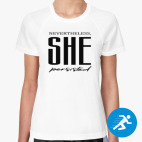 Женская спортивная футболка
