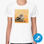 Женская спортивная футболка