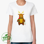 Женская футболка органик