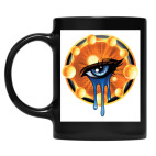 Кружка цветная UV-DTF