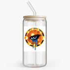 Банка с бамбуковой крышкой