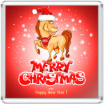 Новогодняя лошадка 2014