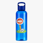 Прозрачная спортивная бутылка