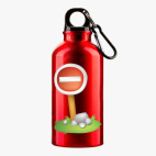 Металлическая бутылка 400 мл UV-DTF