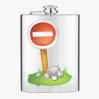 Фляжка стальная