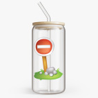 Банка с бамбуковой крышкой