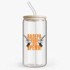 Банка с бамбуковой крышкой