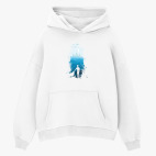 Толстовка худи оверсайз