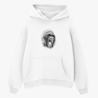 Толстовка худи оверсайз