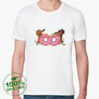 Мужская футболка органик