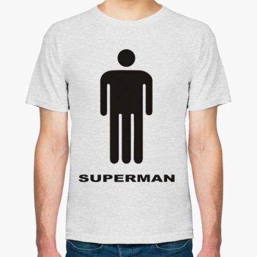 Футболка с принтом СуперМэн