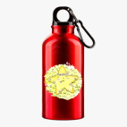 Металлическая бутылка 400 мл UV-DTF