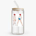 Банка с бамбуковой крышкой