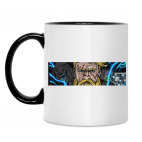 Кружка двухцветная